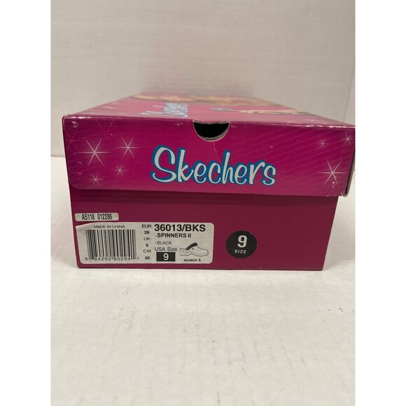 Skechers women’s spinners ll sandal suede and faux fur chunky heel size 9 - Picture 3 of 9